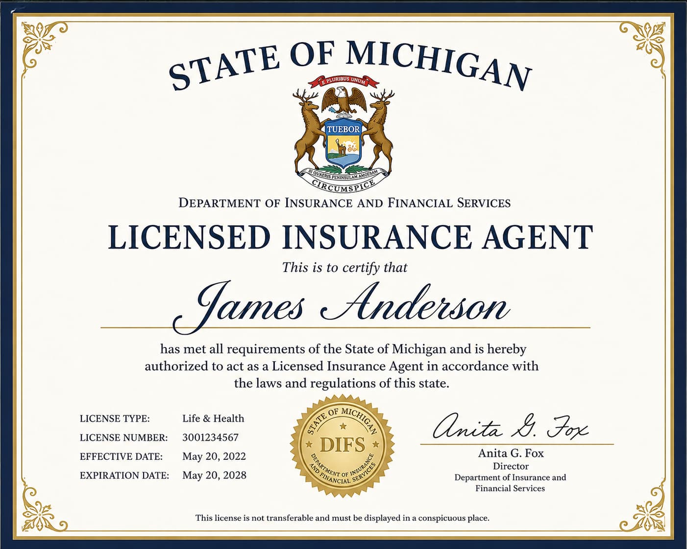 Life and Health Insurance License